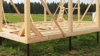Сарай на винтовых сваях или хозблок на сваях Белорецк цена от 2491 руб. / шт.